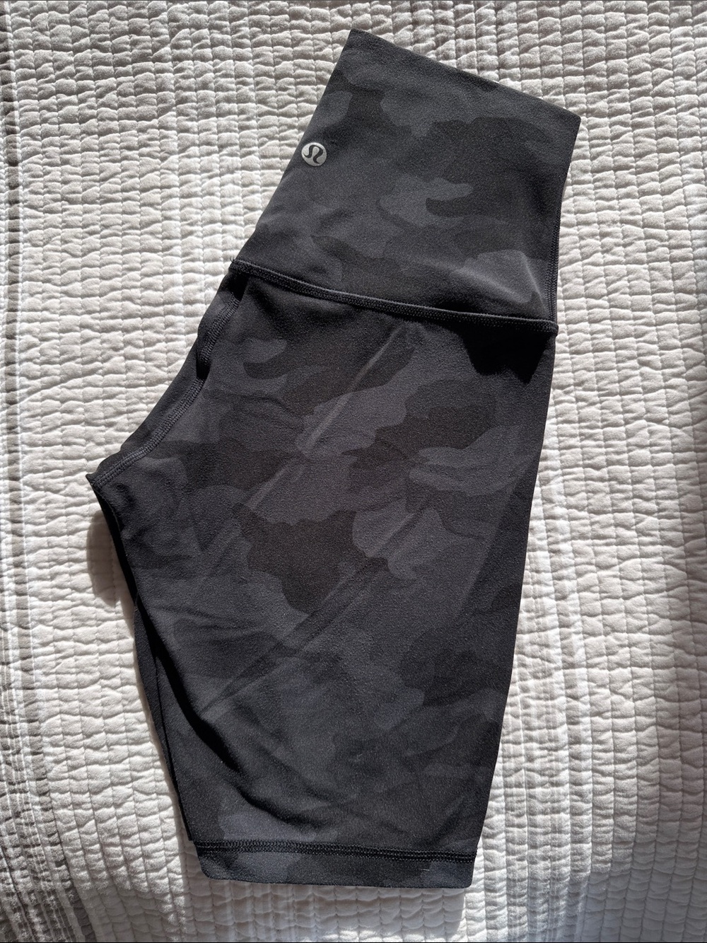 lululemon athletica Black Camo Athletic Shorts